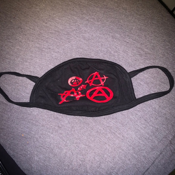 Anarchy Custom T-shirt w/ Matching Face Mask - Picture 4 of 6